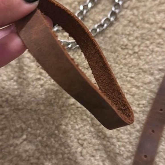 Leather Walking Cat Harness - Picture 5 of 6